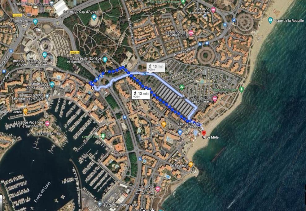 Studio Centre Port, Cap D'Агд Экстерьер фото